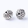 Tibetan Style Alloy Beads TIBE-Q063-114AS-RS-1