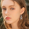 20Pcs Brass Earring Hooks KK-BBC0020-59-5