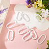 10Pcs Alloy Spring Gate Rings FIND-TA0009-25G-4
