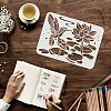 Plastic Reusable Drawing Painting Stencils Templates DIY-WH0202-293-3