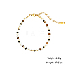 Natural Tiger Eye Beaded Bracelets PM6114-2-2