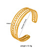 304 Stainless Steel Cuff Bangles WG00763-01-1