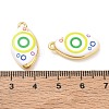 Printed Brass Pendants KK-CBAF9BC-03G-01-3