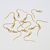 Brass Earring Hooks LS-X-KK-L137-03G-NR-1