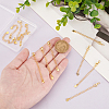 12Pc Brass Chain Extender FIND-BC0013-75B-3