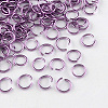 Aluminum Wire Open Jump Rings X-ALUM-R005-0.8x6-22-1