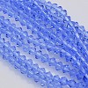 Bicone Glass Beads Strands LS-EGLA-P016-3mm-04-1