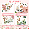 3 Sheets 3 Styles PVC Waterproof Decorative Stickers DIY-WH0404-142-3