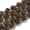 Natural Ice Obsidian Beads Strands G-K387-A09-01-2