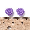 Rose Flower Opaque Resin Beads X-CRES-B1029-A56-4