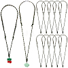30Pcs Adjustable Polyester & Spandex Cord Necklace Making NJEW-SC0001-90-1