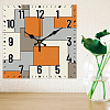 MDF Printed Wall Clock HJEW-WH0059-001-5