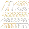 200Pcs 2 Colors 304 Stainless Steel Earring Hooks STAS-BBC0008-53-1