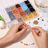 DIY ABS Plastic & Polymer Clay & CBB Beads Jewelry Making Finding Kits DIY-WH20010-20B-3