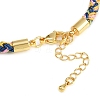 4MM Braided Nylon Cord Bracelets FIND-A057-01G-15-3