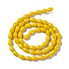 Faceted Glass Beads Strands GLAA-E037-02C-2