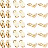 Unicraftale 30Pcs 304 Stainless Steel Clip-on Earring Findings STAS-UN0033-35-1