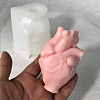 Heart(Organ) Shape DIY Candle Silicone Molds CAND-PW0007-025-5