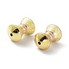 Brass Enamel  Beads KK-B047-04G-4
