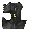 304 Stainless Steel Dangle Earrings EJEW-JE06595-01-3