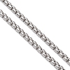 304 Stainless Steel Box Chain Bracelet Making AJEW-JB01505-3