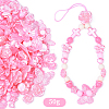 50G Acrylic Pearly Lustre Beads OACR-YW0002-63E-1