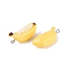 Opaque Resin Imitation Fruit Pendants RESI-Q232-06B-2