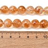 Natural Citrine Beads Strands GG-CBA59DD-C02-10mm-5