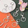 Iron Alloy Lobster Claw Clasp Keychain LS-KEYC-D016-S-4