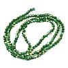 AB Color Plated Opaque Glass Beads Strands GLAA-G127-02G-2