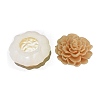 Flower Series Embossed Pillar DIY Candle Silicone Molds PW-WG81741-04-1