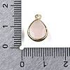 Natural Rose Quartz Faceted Pendants G-U019-05G-09-3