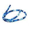 Natural Striped Agate/Banded Agate Beads Strands G-I254-03B-05-2