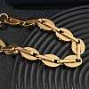 12MM 304 Stainless Steel Oval Link Chain Bracelets SA-CBA2696-13G-3