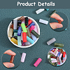100Pcs Imitation Gemstone Acrylic Beads OACR-SP0001-05D-6