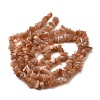 Natural Sunstone Chip Bead Strands G-M205-67-7
