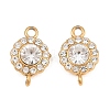 304 Stainless Steel Rhinestone Connector Charms STAS-G398-30G-07-1