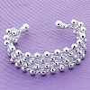 Brass Round Beaded Cuff Bangles for Women FS-WG6E9A6-01-2