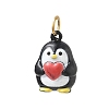 Valentine's Day 304 Stainless Steel Enamel Pendants SA-CBA08A6-07C-G-1
