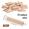 Wood Craft Sticks WOOD-WH0124-37-2