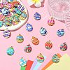 40Pcs 20 Styles Printed Alloy Pendants FIND-CJ0011-18-5