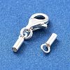 925 Sterling Silver Lobster Claw Clasps STER-P055-03A-S-2
