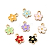 Alloy Enamel Charms X-ENAM-D043-02G-1