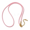 2MM Round Nylon Milan Cord Necklace Makings MAK-F038-C26-G-1