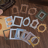 6 Sets 6 Styles PET Stickers AJEW-SP0002-55-3