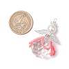 2Pcs 2 Styles Glass Seed Bead Pendants PALLOY-MZ00710-04-2
