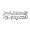 Easter Carbon Steel Cutting Dies Stencils X-DIY-G029-29MP-1