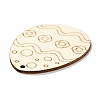 DIY Crafts Easter Egg Shape Cutouts Pendants LS-AJEW-P087-B01-08-4