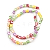 Handmade Porcelain Beads Strands PORC-B008-01A-2