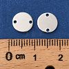 Brass Connector Charms KK-F907-02B-S-4